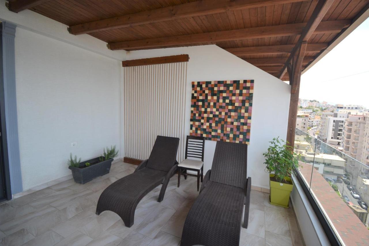 Luxury Penthouse B&E Sarandë Exterior foto