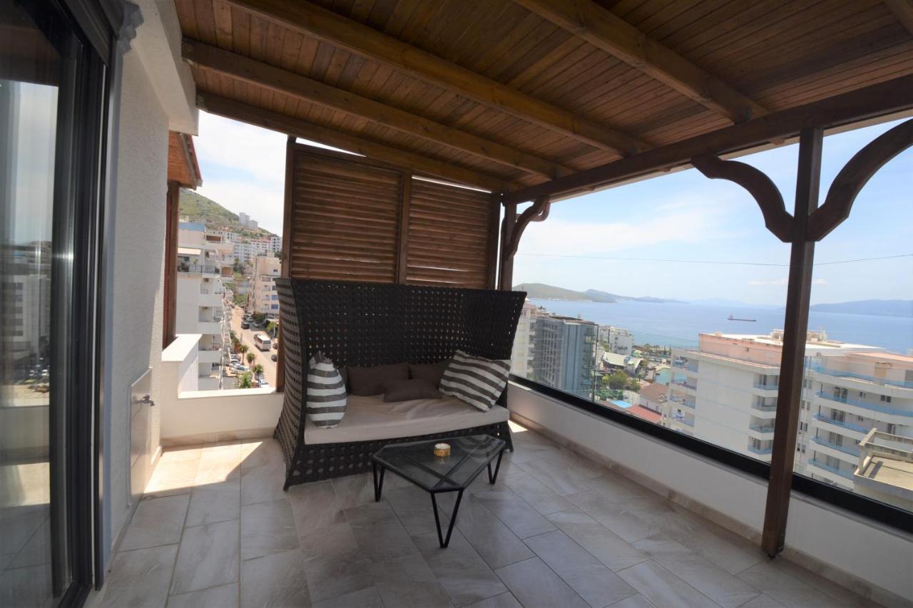 Luxury Penthouse B&E Sarandë Exterior foto