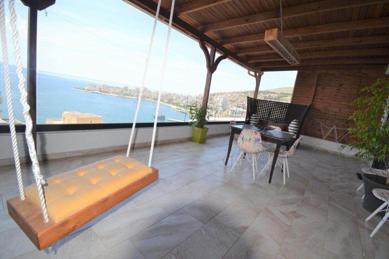 Luxury Penthouse B&E Sarandë Exterior foto