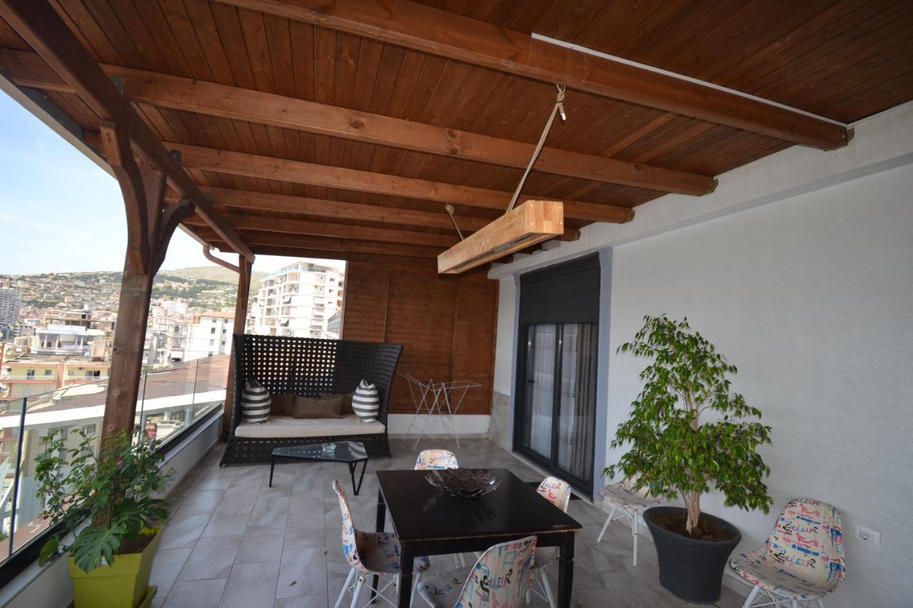 Luxury Penthouse B&E Sarandë Exterior foto